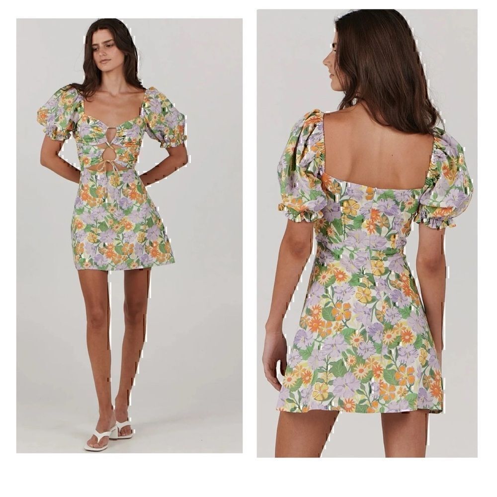NWT Anthropologie CHARLIE HOLIDAY Willow Mini Dress US 6